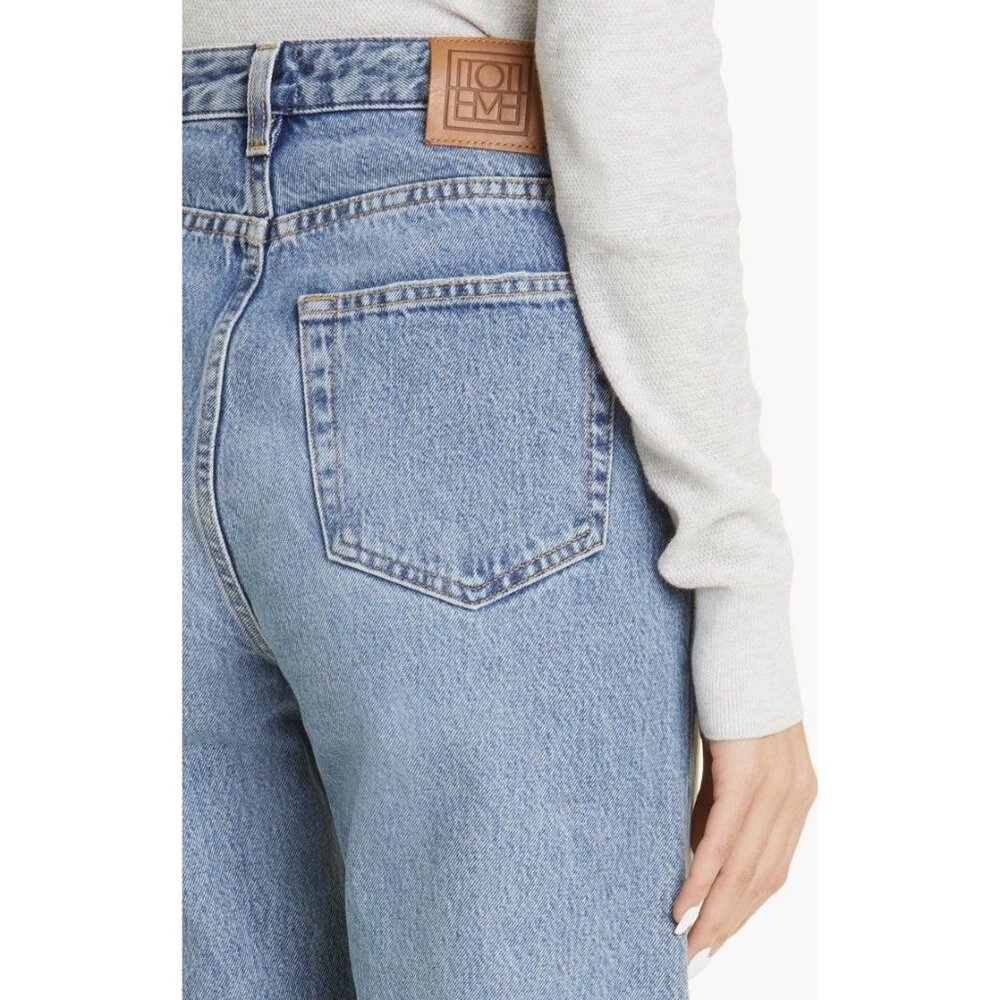 NWT TOTEME Flare Jeans Worn Blue Size 27 - Picture 11 of 11